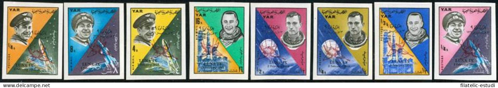 AST  Yemen Rep. 123/27 + A 50/52  MNH - Jemen