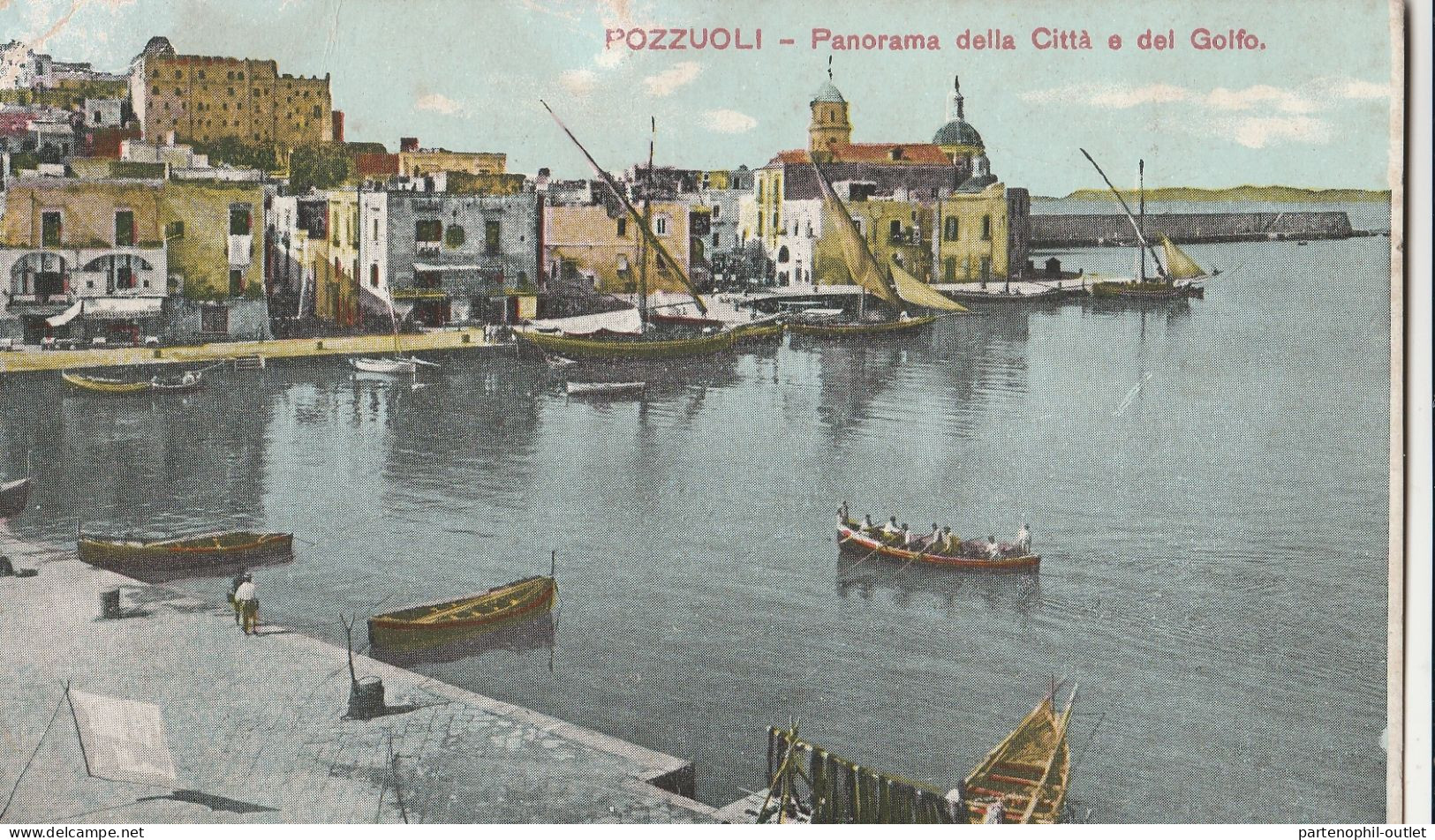 Cartolina - Postcard /   Viaggiata  /  Pozzuoli -  Veduta Del Golfo - Pozzuoli