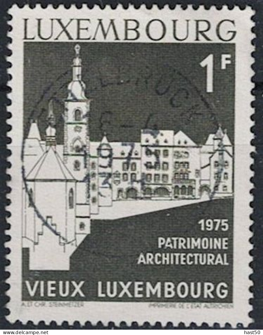 Luxemburg - Luxemburg, Fischmarktviertel (MiNr: 900) 1975 - Gest Used Obl - Gebruikt