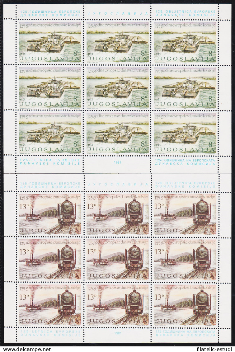 Yugoslavia 1789/90 1981 Minihojita 125 Aniversario De La Fundación De La Comis - Other & Unclassified