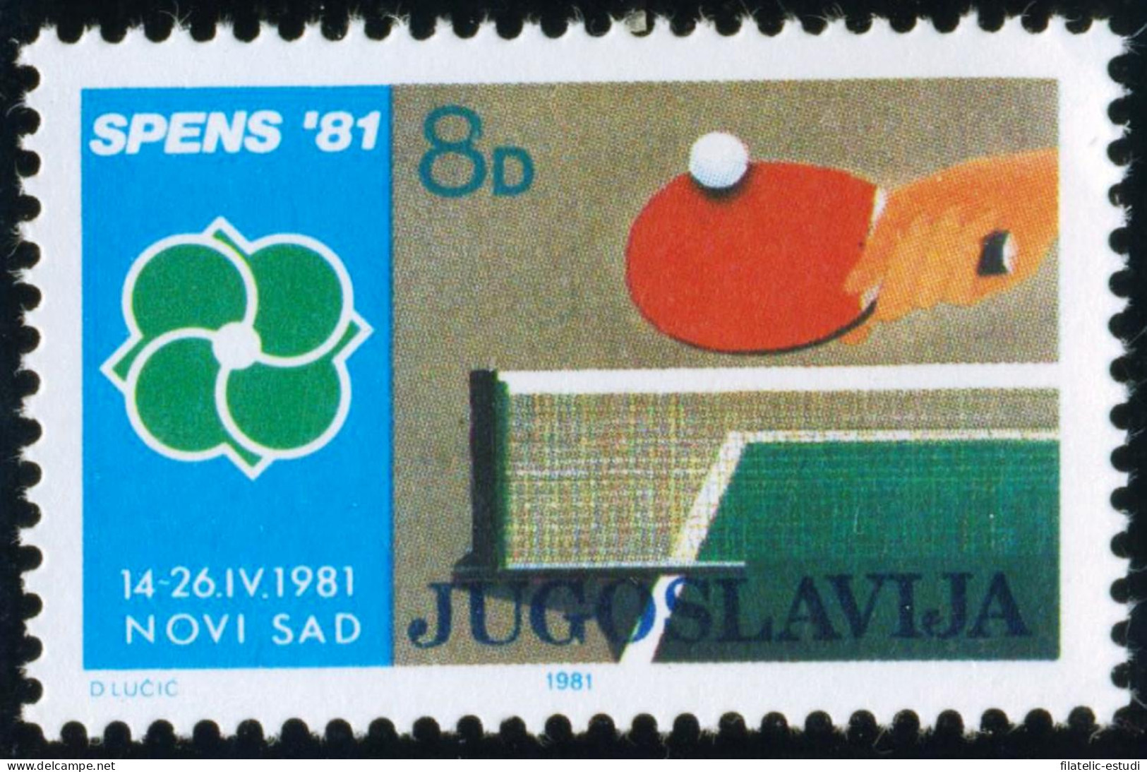 TEN Yugoslavia 1768  1981   MNH - Autres & Non Classés