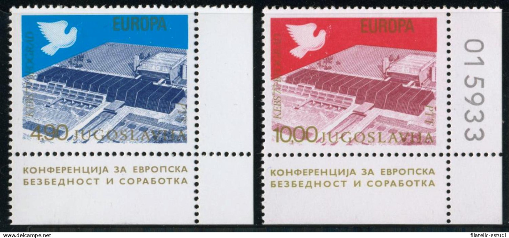 FAU2  Yugoslavia 1585/86  1977    MNH - Sonstige & Ohne Zuordnung