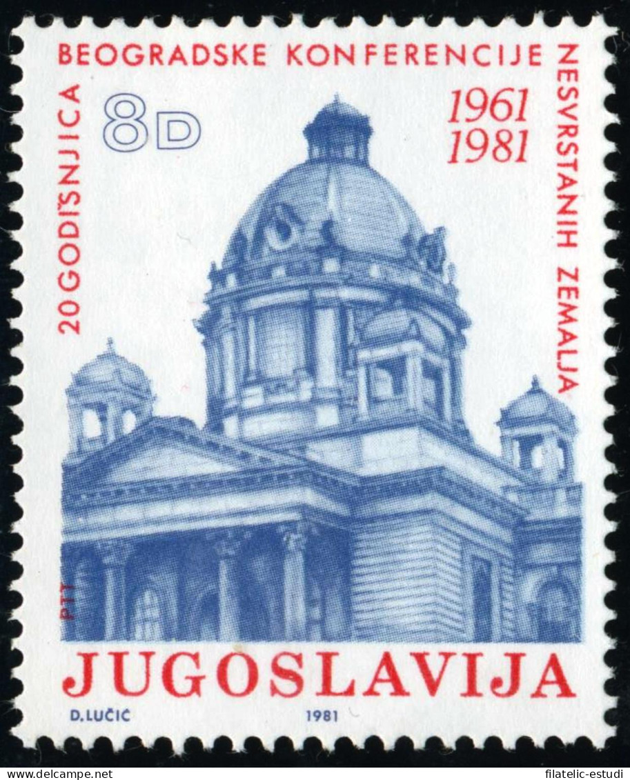 MI2/VAR2  Yugoslavia 1785  1981  MNH - Altri & Non Classificati