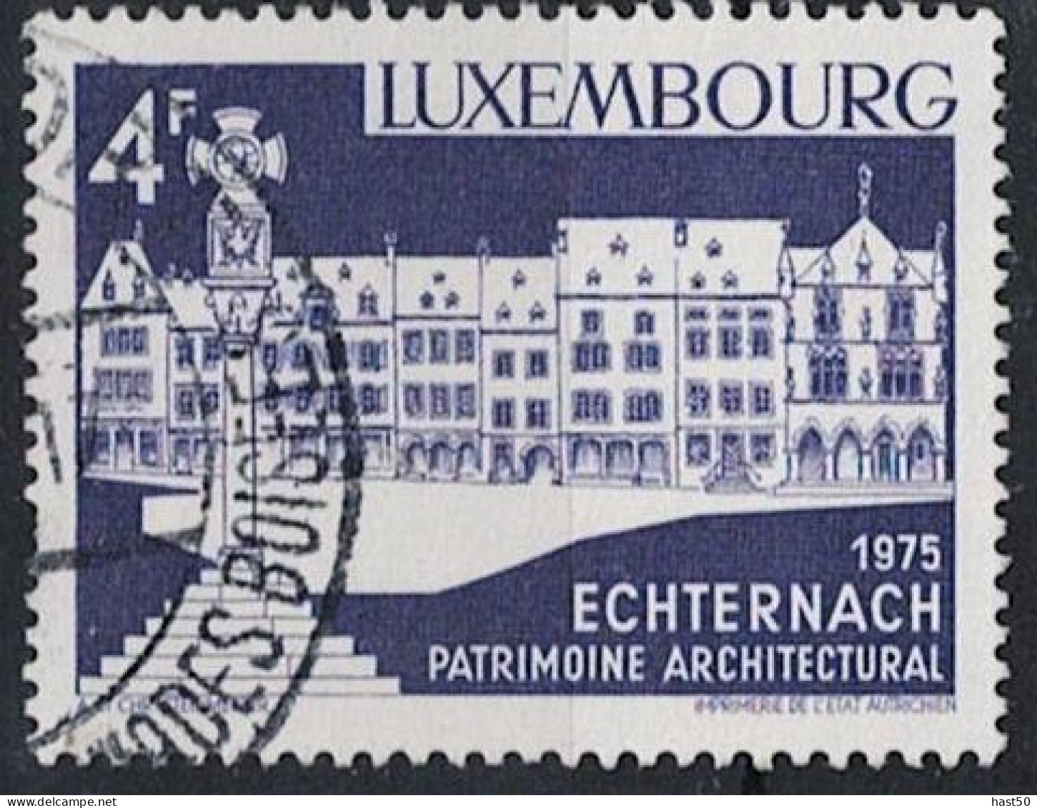 Luxemburg - Echternach, Marktplatz (MiNr: 902) 1975 - Gest Used Obl - Gebruikt