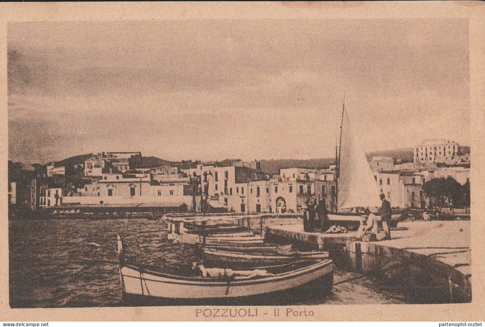 Cartolina - Postcard /   Viaggiata  /  Pozzuoli -  Il Porto - Pozzuoli