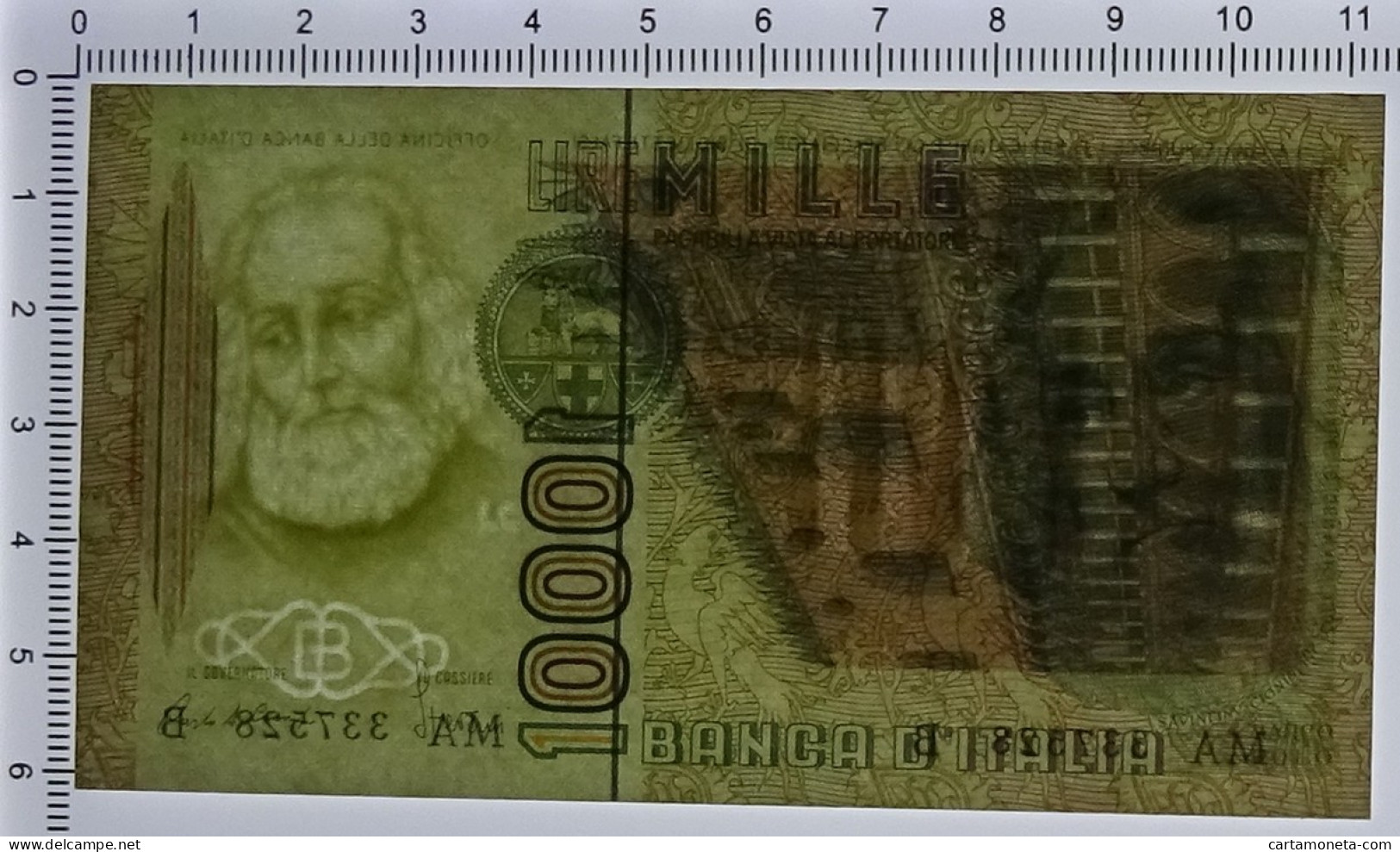 1000 LIRE MARCO POLO LETTERA A 16/03/1982 FDS - Andere & Zonder Classificatie