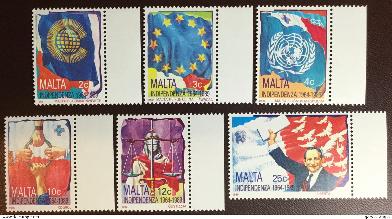 Malta 1989 Independence Anniversary MNH - Malte