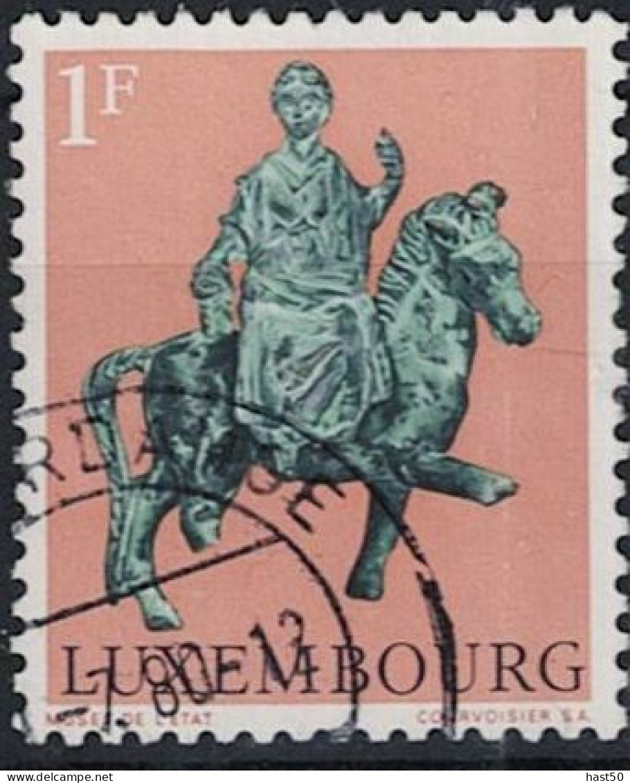 Luxemburg - Keltische Und Gallorömische Tierdarstellungen(MiNr: 858) 1973 - Gest Used Obl - Usati