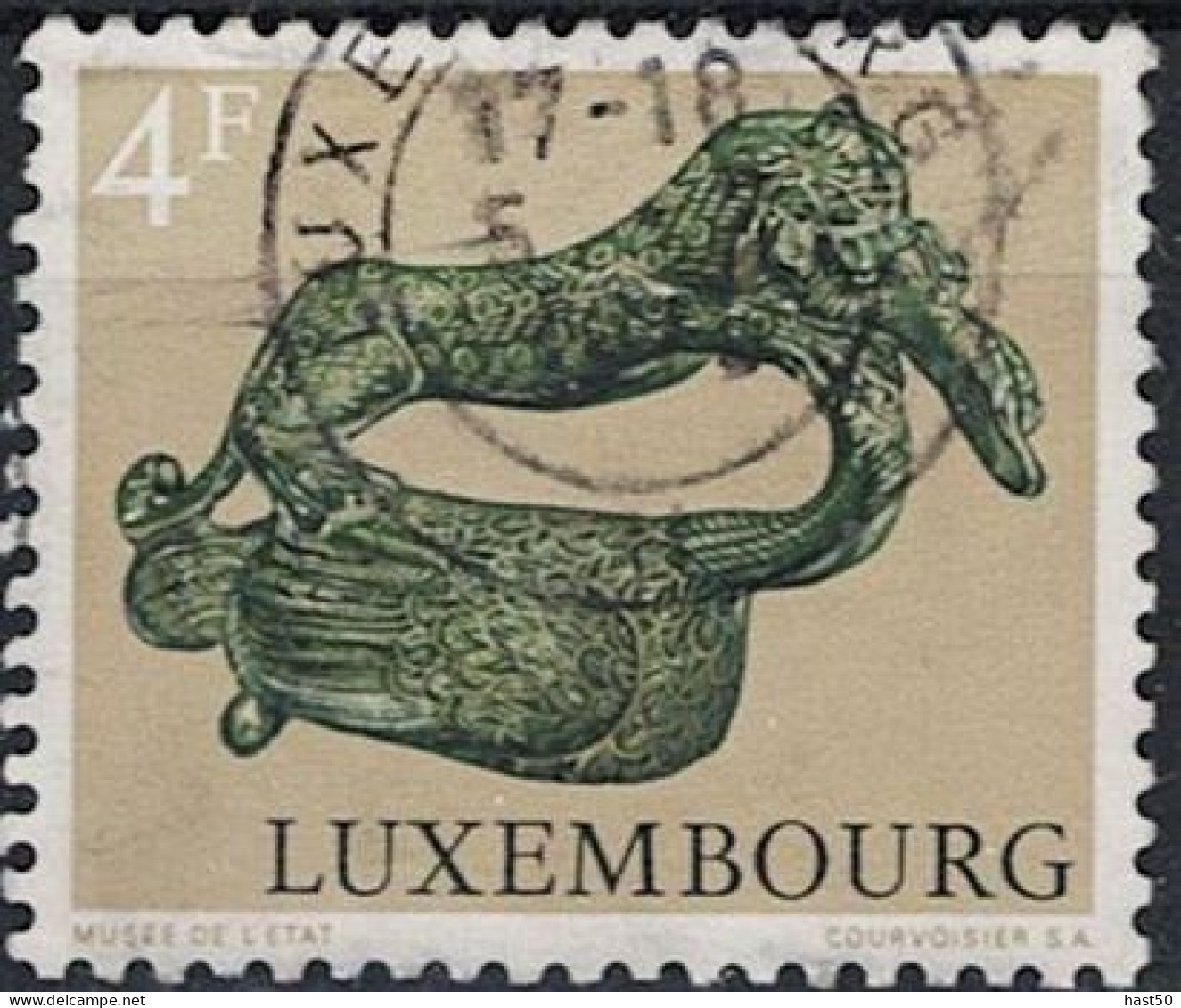 Luxemburg - Keltische Und Gallorömische Tierdarstellungen(MiNr: 859) 1973 - Gest Used Obl - Usati
