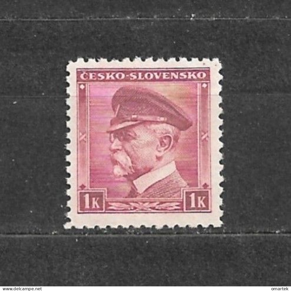 Czechoslovakia 1939 MNH ** Mi 406 (A1 B.u.M.) Sc 256 T.G.Masaryk CESKO - SLOVENSKO. Tschechoslowakei. C16 - Ongebruikt