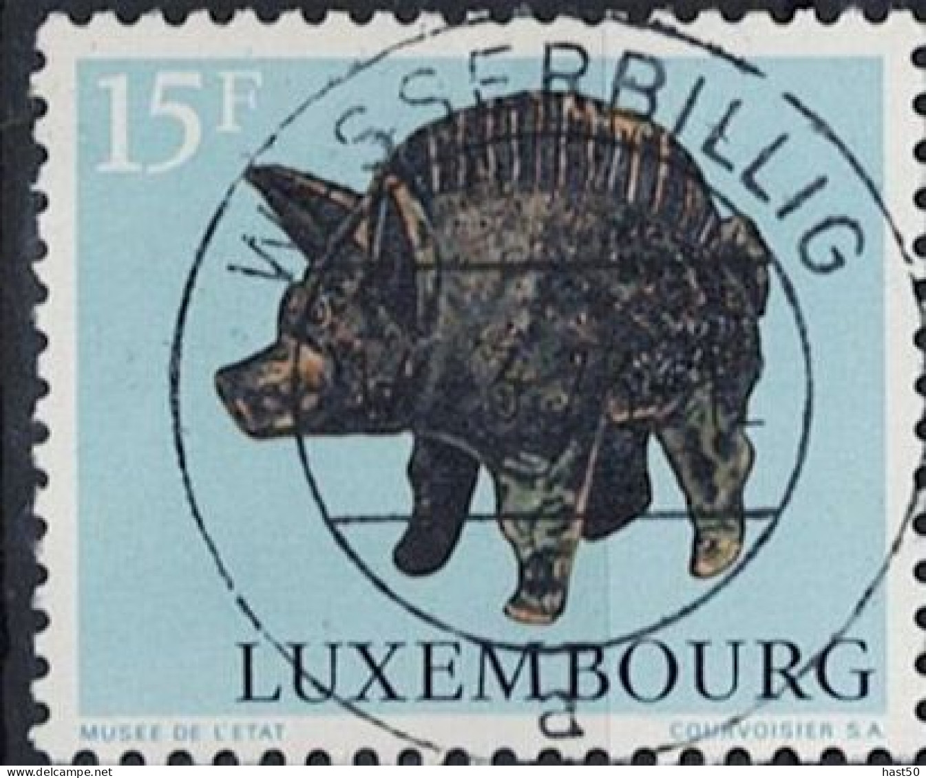 Luxemburg - Keltische Und Gallorömische Tierdarstellungen (MiNr: 861) 1973 - Gest Used Obl - Gebruikt