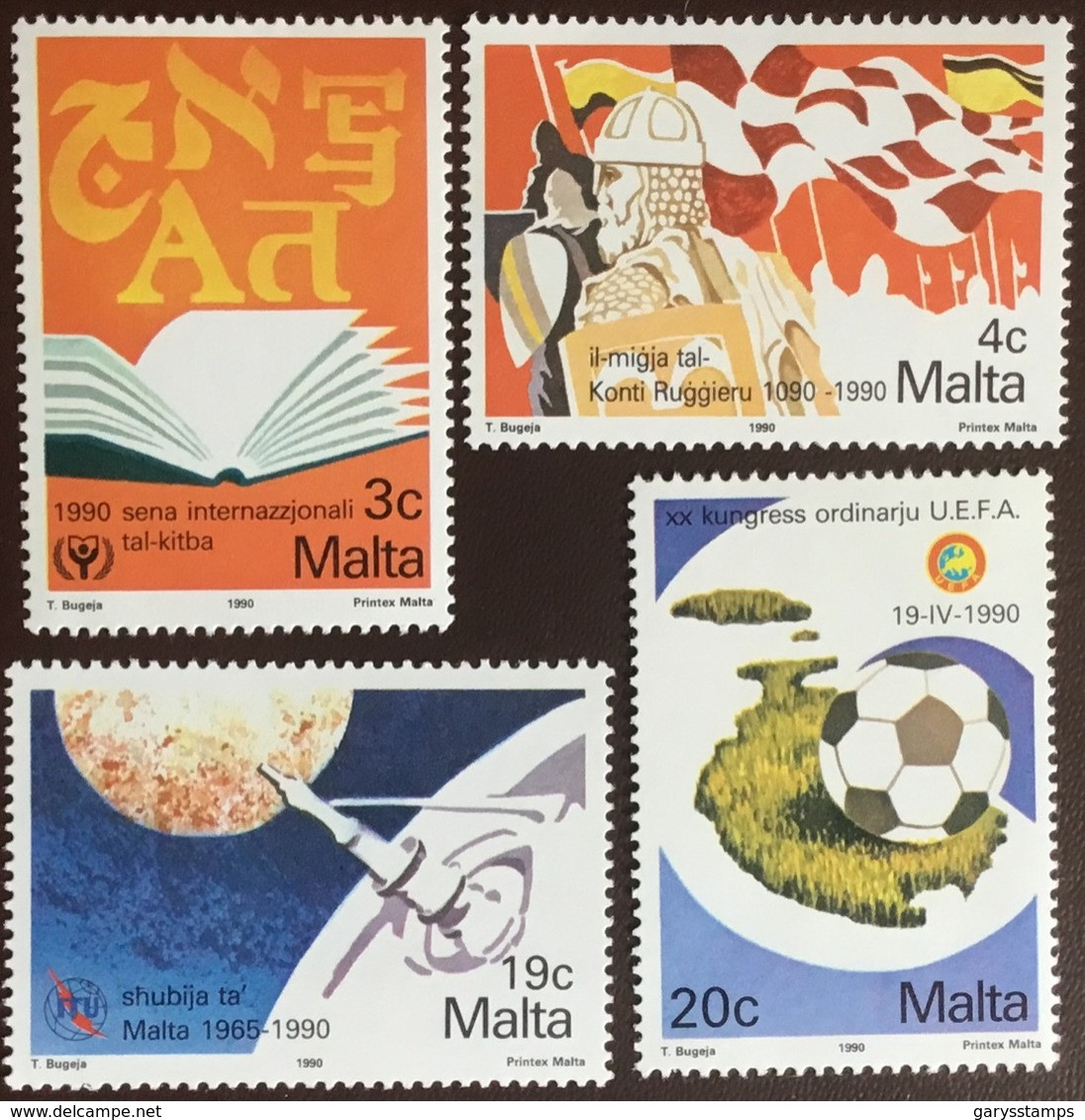 Malta 1990 Anniversaries & Events MNH - Malte