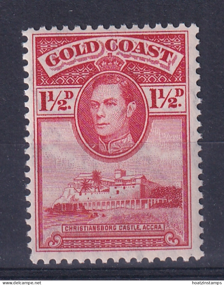 Gold Coast: 1938/43   KGVI   SG122a    1½d   [Perf: 12 X 11½]    MH - Goudkust (...-1957)