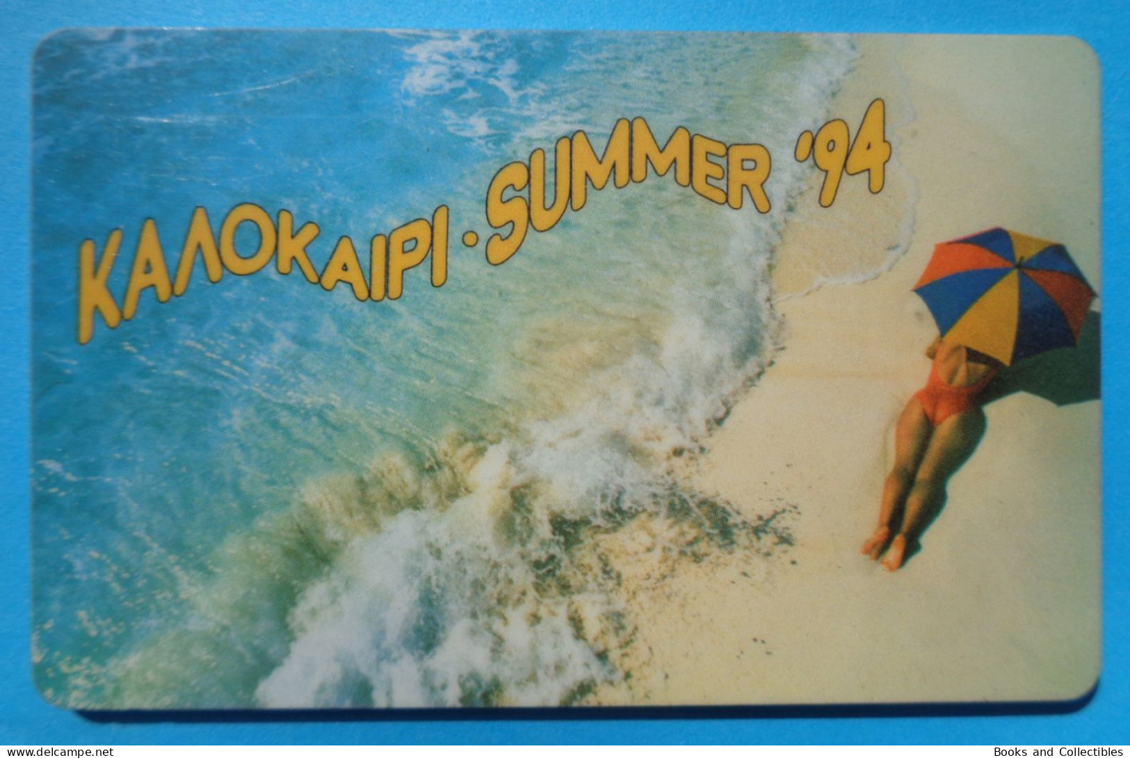 GREECE ° OTE TELEKARTA 100 UNITS 09/1994 ° KALOKAIRI SUMMER '94 * Rif. STF-0047 - Greece