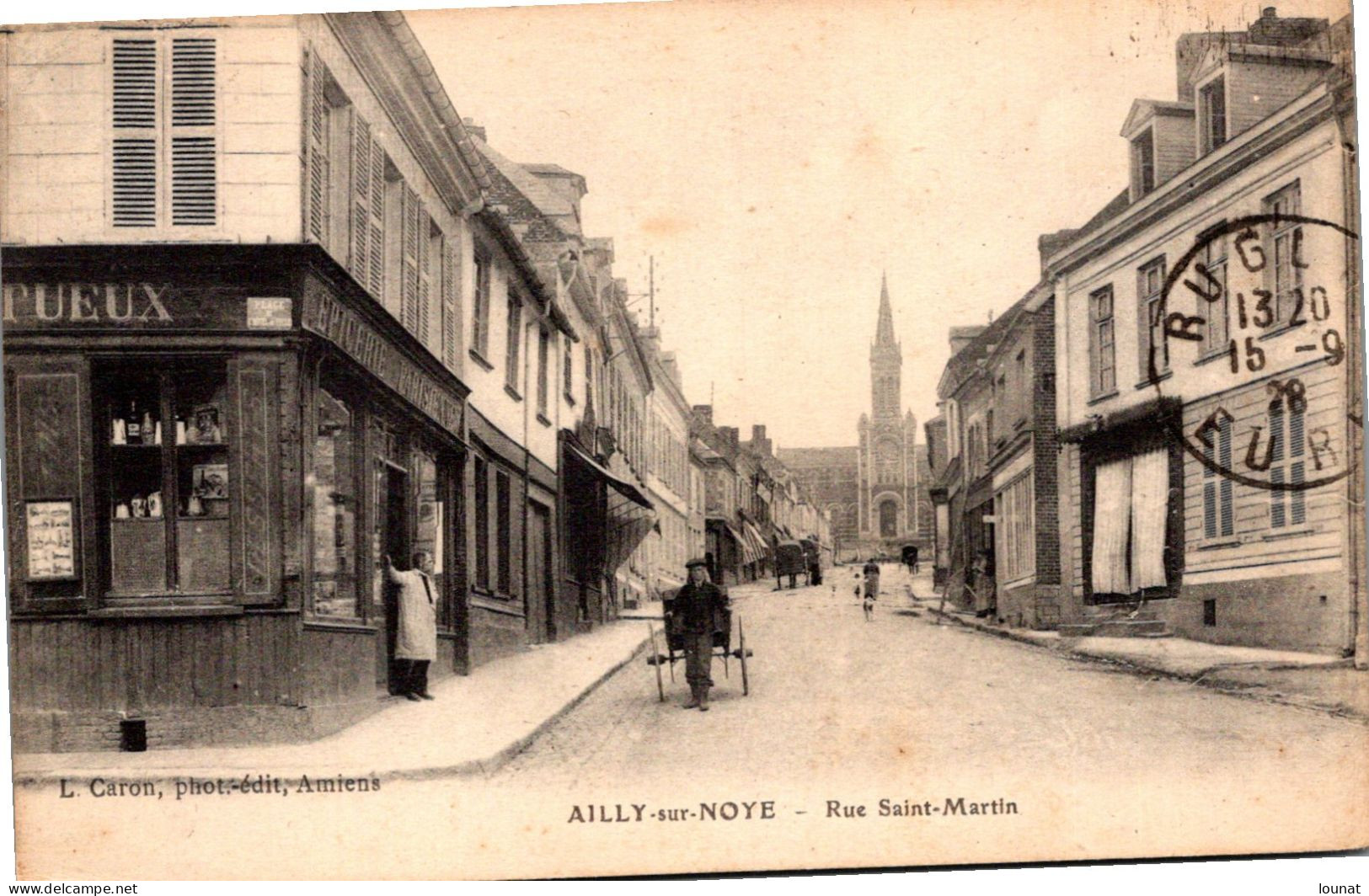 80 AILLY Sur NOYE - Rue Saint Martin - Ailly Sur Noye