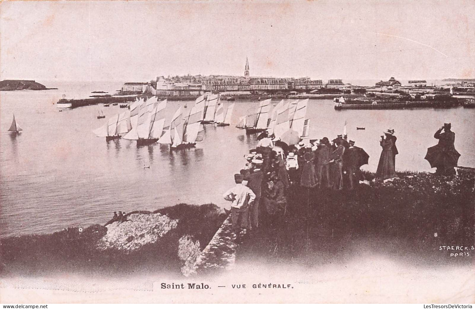 FRANCE - Saint Malo - Vue Générale - Carte Postale Ancienne - Saint Malo