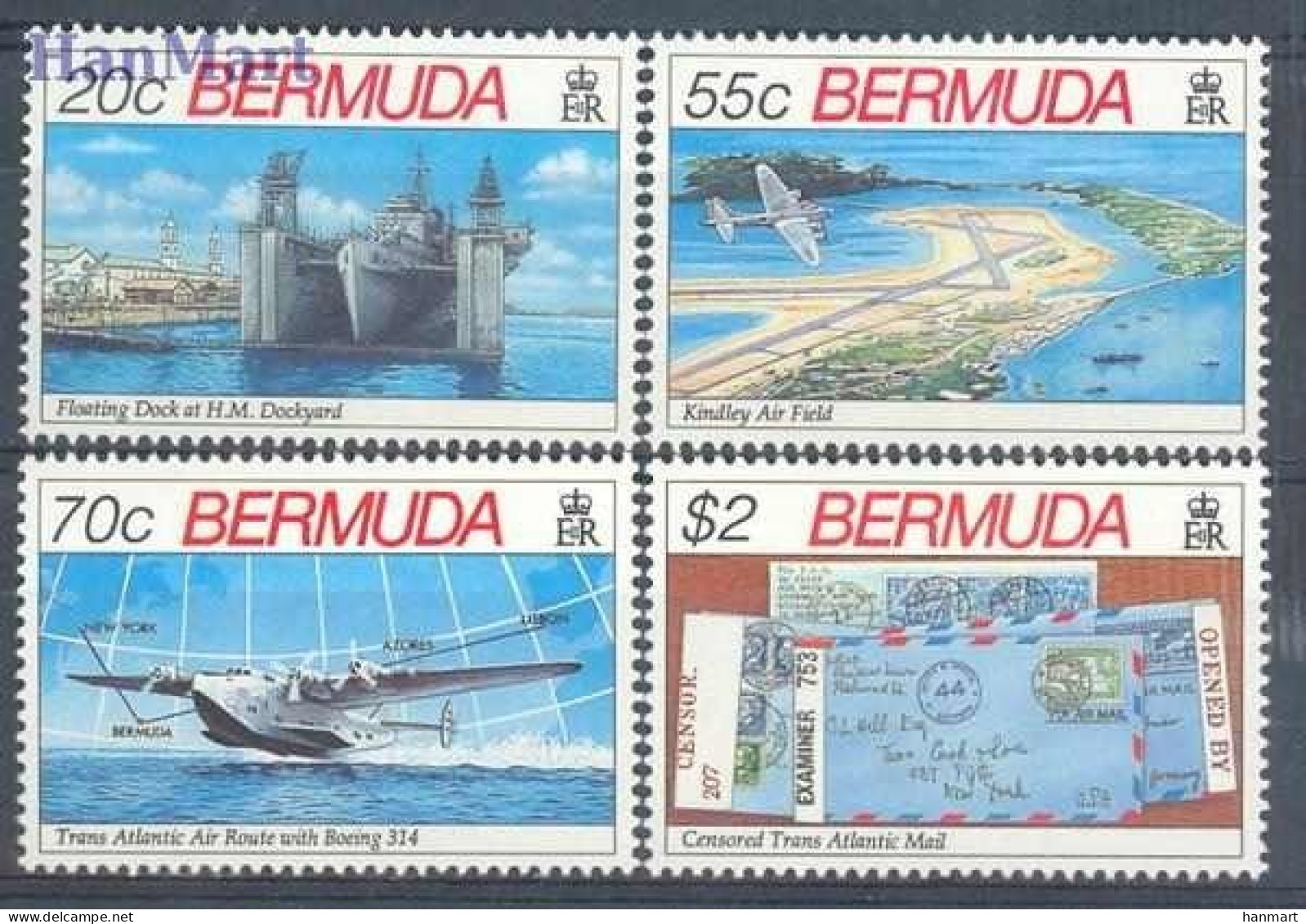 Bermuda 1991 Mi 602-605 MNH  (ZS2 BRM602-605) - Autres & Non Classés