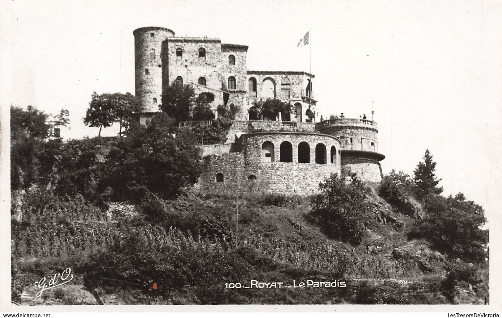 FRANCE - Royat - Le Paradis - Fort - Carte Postale Ancienne - Royat