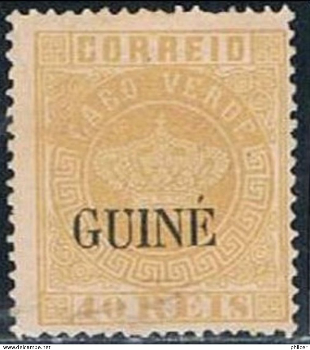 Guiné, 1885, # 22 Dent. 13 1/2, MNG - Portugiesisch-Guinea