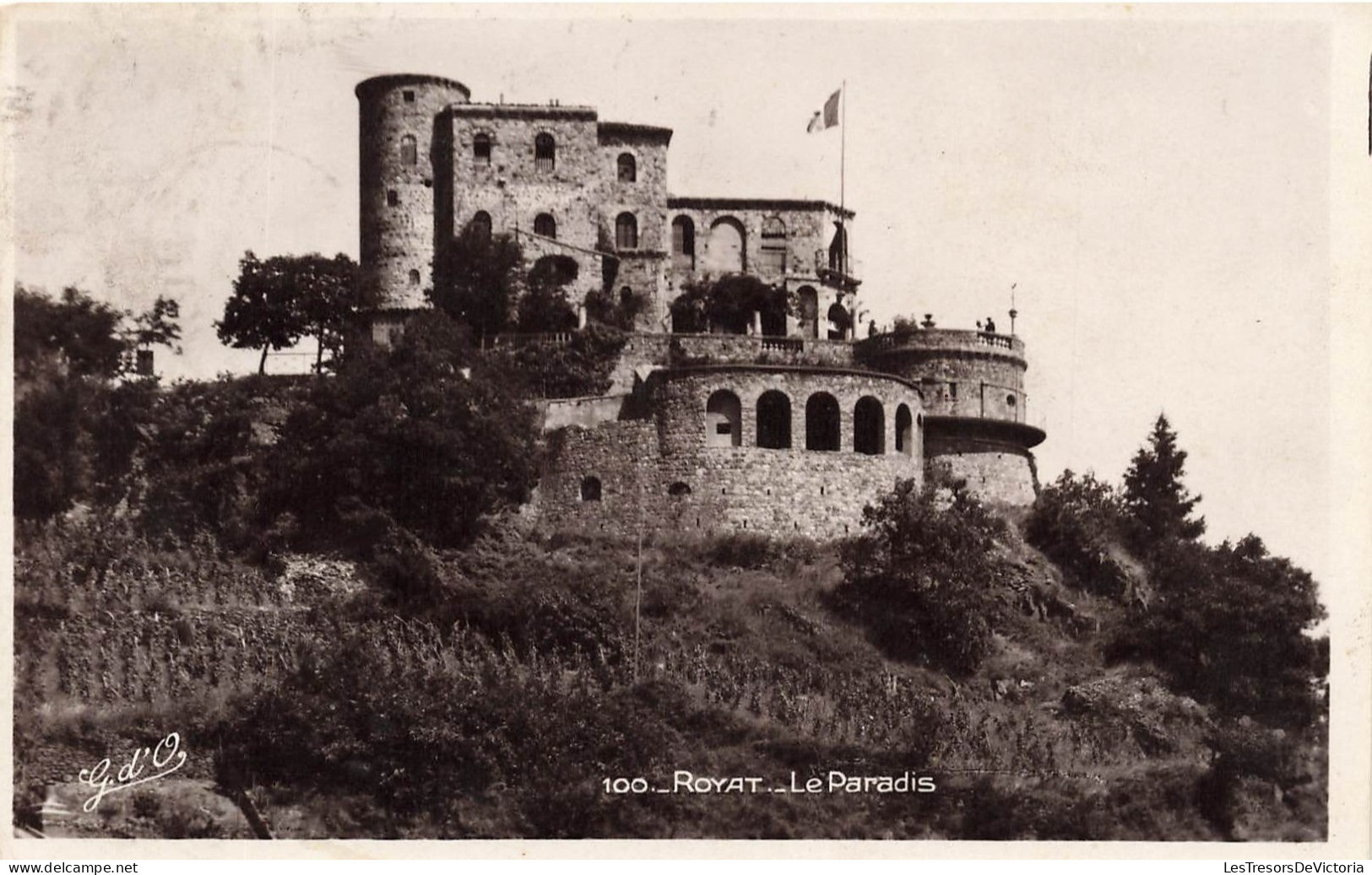 FRANCE - Royat - Le Paradis - Carte Postale Ancienne - Royat