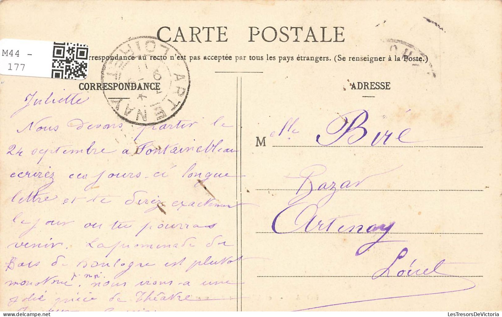 FRANCE - Royan - Les Allées Du Boulevard Botton - Carte Postale Ancienne - Royan
