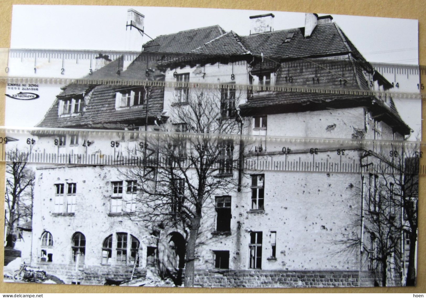 Forbach - Lot De 4 Photos De Quartiers En 1945 - Lieux