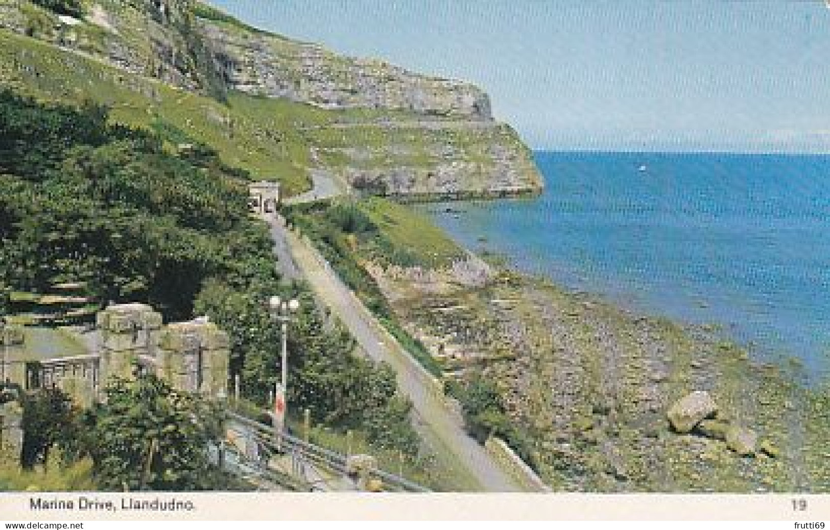 AK 206416 WALES - Llandudno - Marine Drive - Caernarvonshire