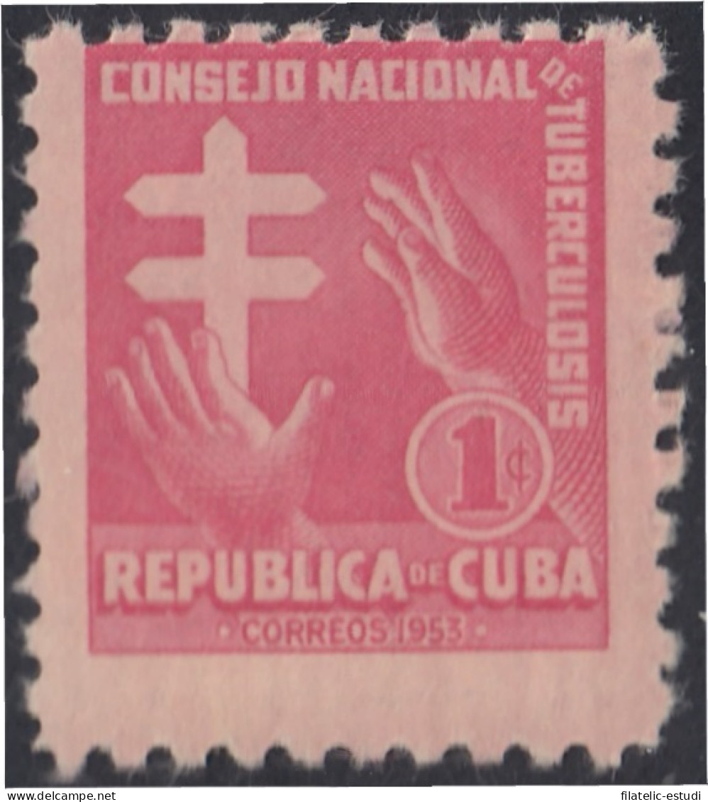 Cuba Beneficencia 19 1953 Consejo Nacional De Tuberculosis Para La Infancia MH - Sonstige & Ohne Zuordnung