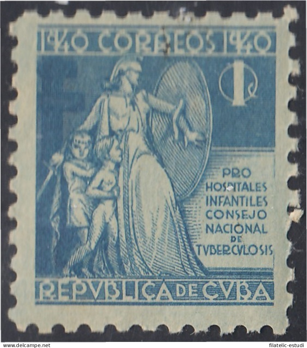 Cuba Beneficencia 3 1940 Consejo Nacional De Tuberculosis Para La Infancia MNH - Otros & Sin Clasificación