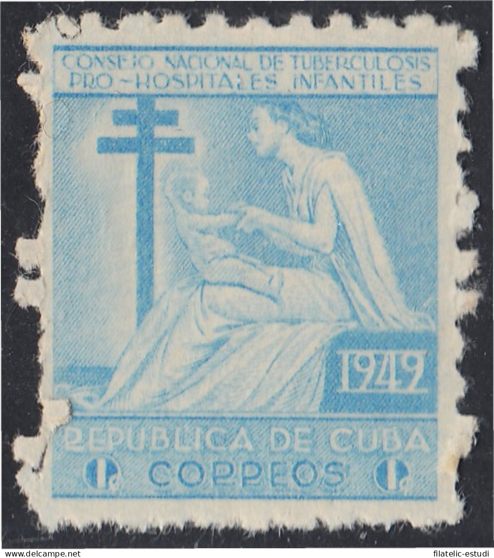 Cuba Beneficencia 9 1949 Consejo Nacional De Tuberculosis Para La Infancia MNH - Sonstige & Ohne Zuordnung