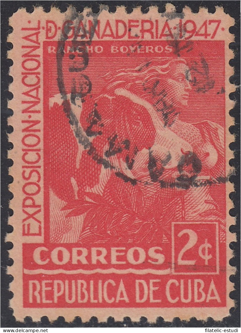 Cuba 297 1947 Exposición Nacional De Ganadería Usados - Otros & Sin Clasificación