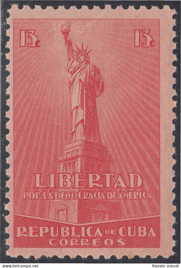 Cuba 273 1942/43 Estatua De La Libertad Sombras Del Tiempo MNH - Sonstige & Ohne Zuordnung