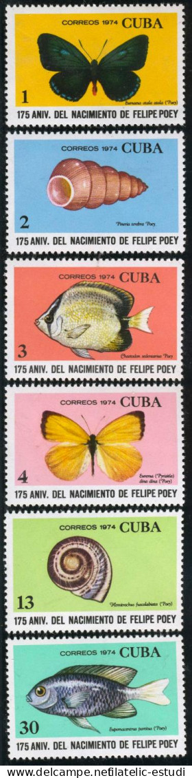 FAU5  Cuba  Nº 1768/76   1974   MNH - Autres & Non Classés
