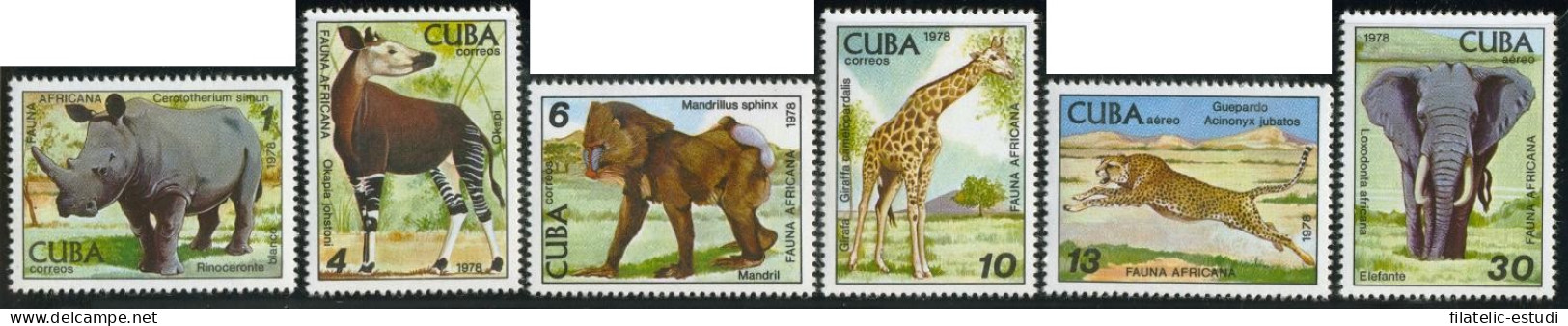 FAU5  Cuba  Nº 2081/84 + A 304/05  1978  MNH - Other & Unclassified