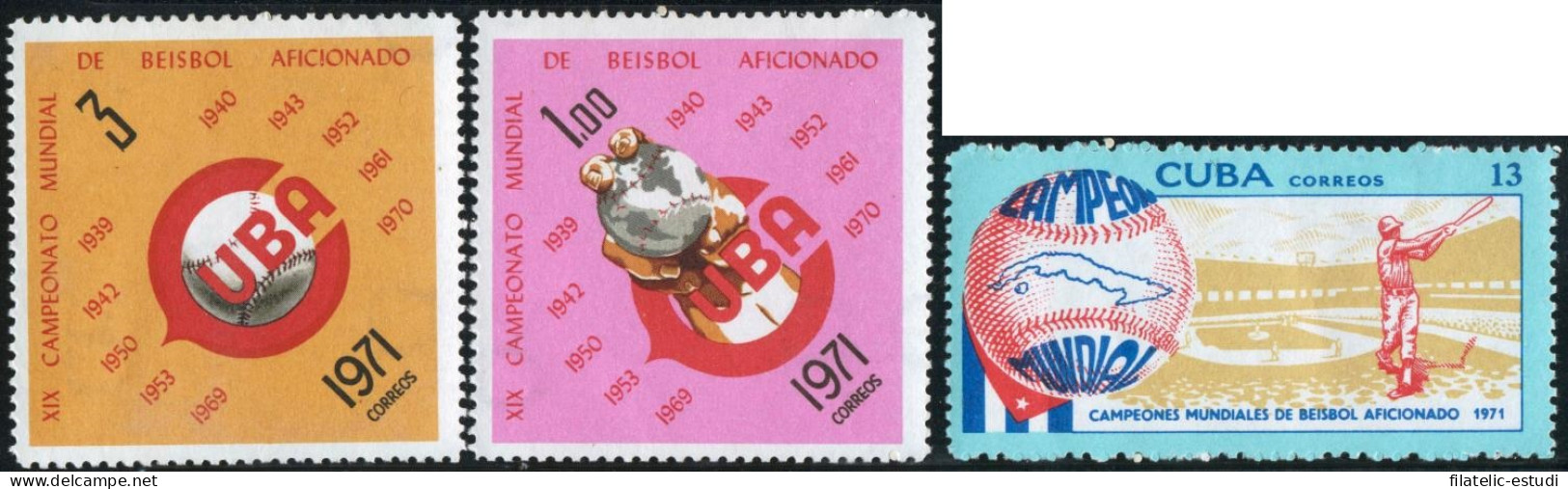 Cuba 1533/35  1971  MNH - Sonstige & Ohne Zuordnung
