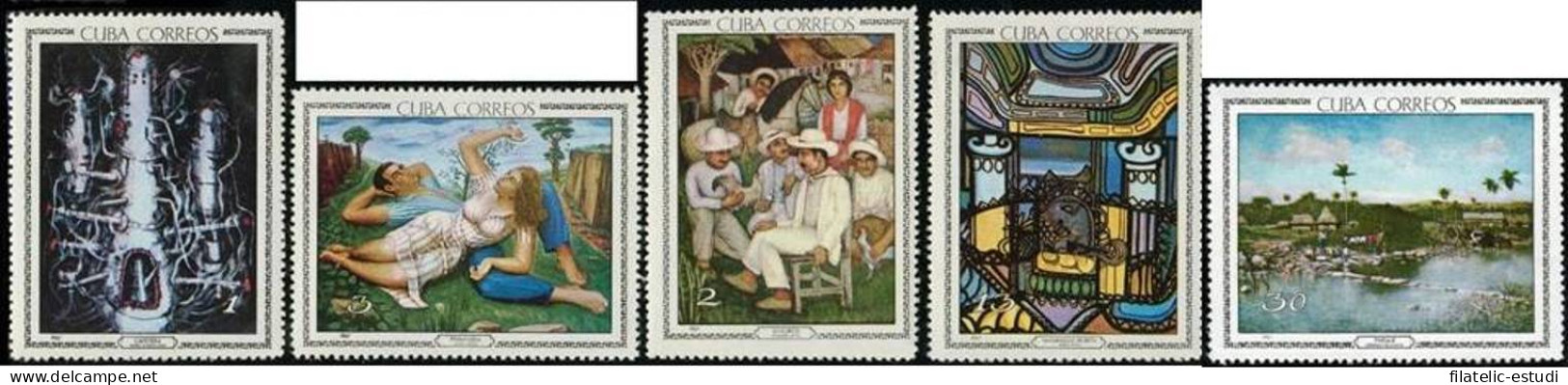 PI1/TRA1/FL1/FAU1  Cuba  Nº 1086/90  1967  MNH - Other & Unclassified