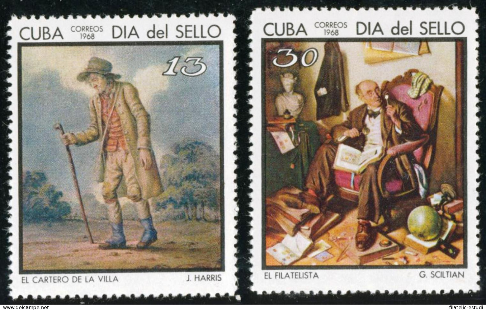 PI1/FL2/VAR1  Cuba  Nº 1233/34  1968  MNH - Other & Unclassified