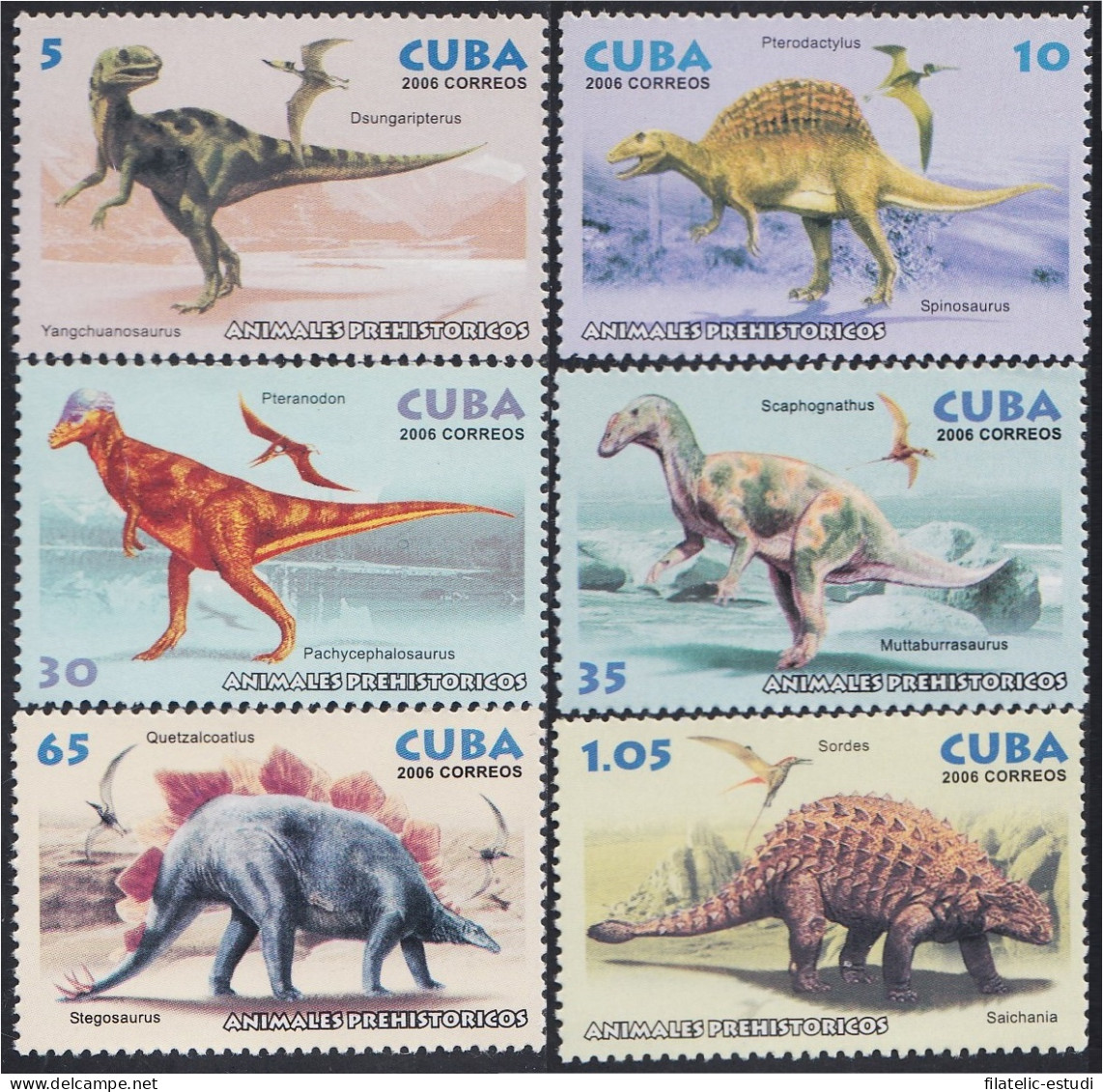 Cuba 4345/50 2006 Fauna Prehistorica MNH - Altri & Non Classificati