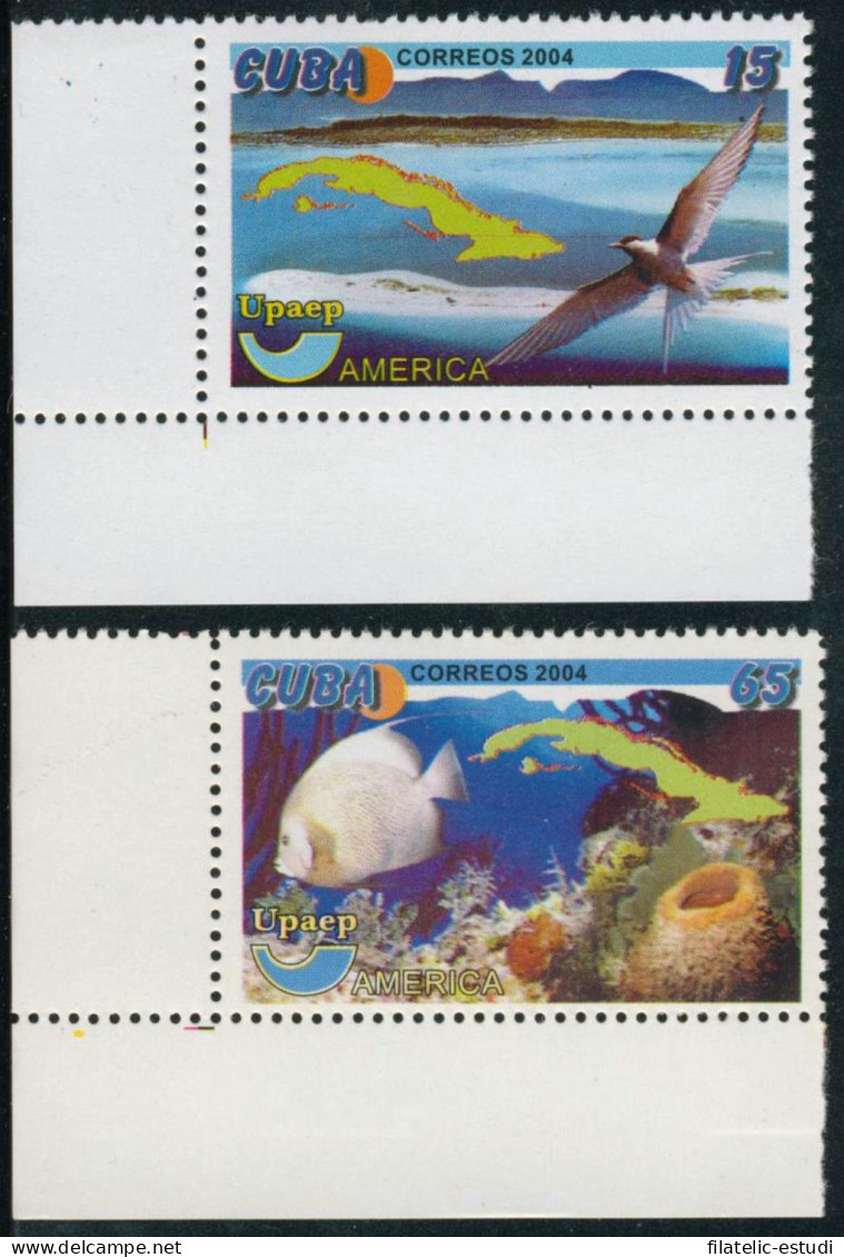 FAU1/S  Cuba 4190/91 2004 Serie América UPAEP Protección Del Medio Ambiente MN - Andere & Zonder Classificatie