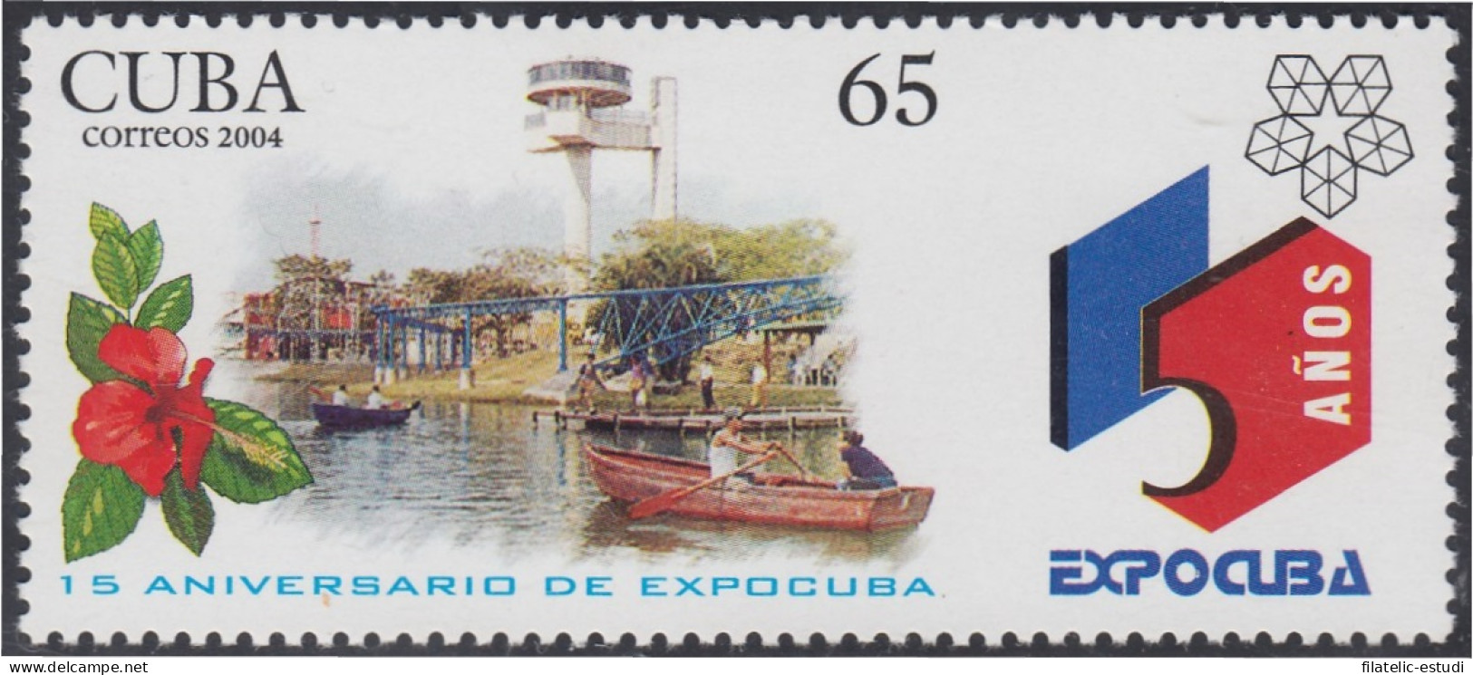 Cuba 4134 2004 15 Años De La Exposición Expocuba MNH - Other & Unclassified