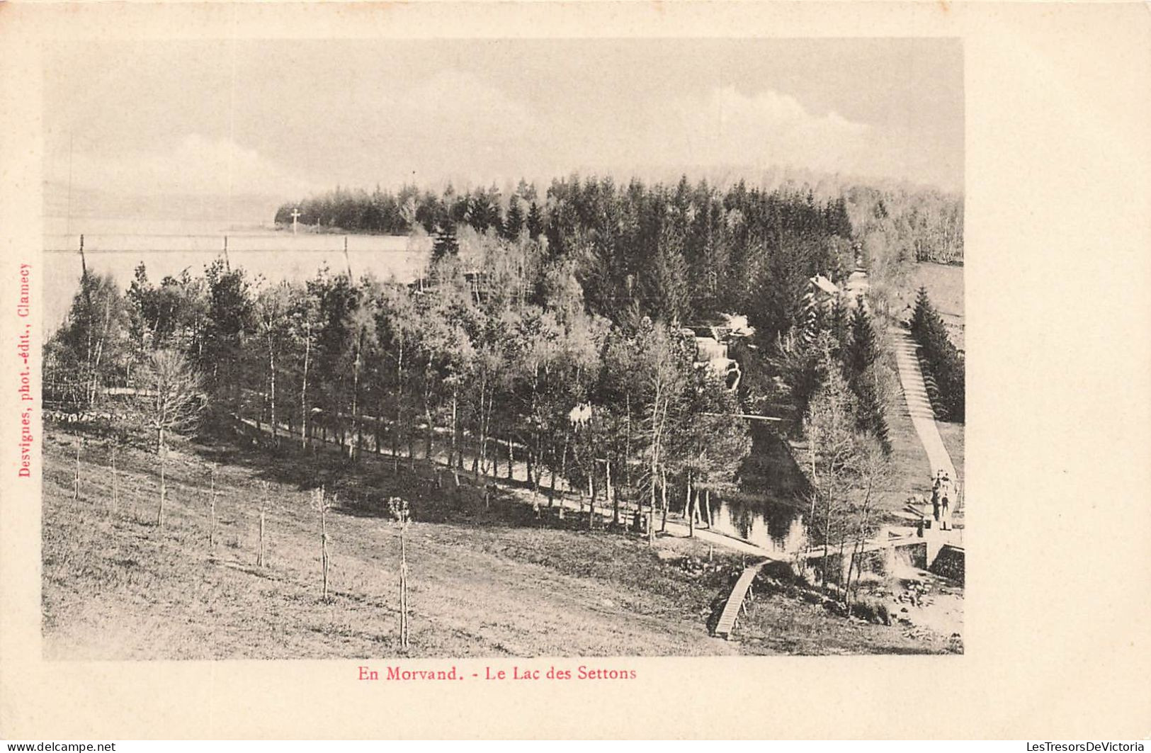 FRANCE - En Morvand - Le Lac Des Settons - Carte Postale Ancienne - Autres & Non Classés