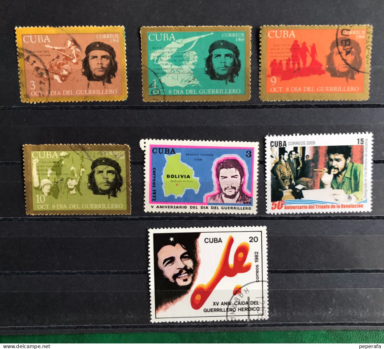 CUBA,Che Guevara, PEQUEÑA COLECCIÓN - Unused Stamps