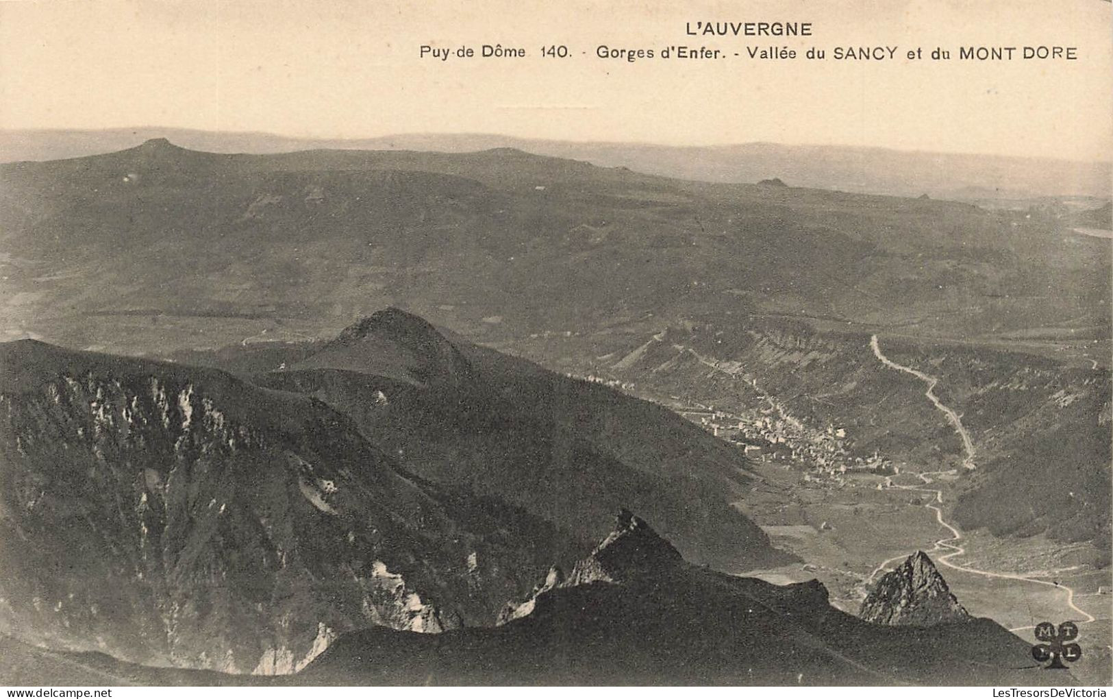 FRANCE - Puy De Dôme - Gorges D'Enfer - Vallée Du Sancy Et Du Mont Dore - Carte Postale Ancienne - Le Mont Dore