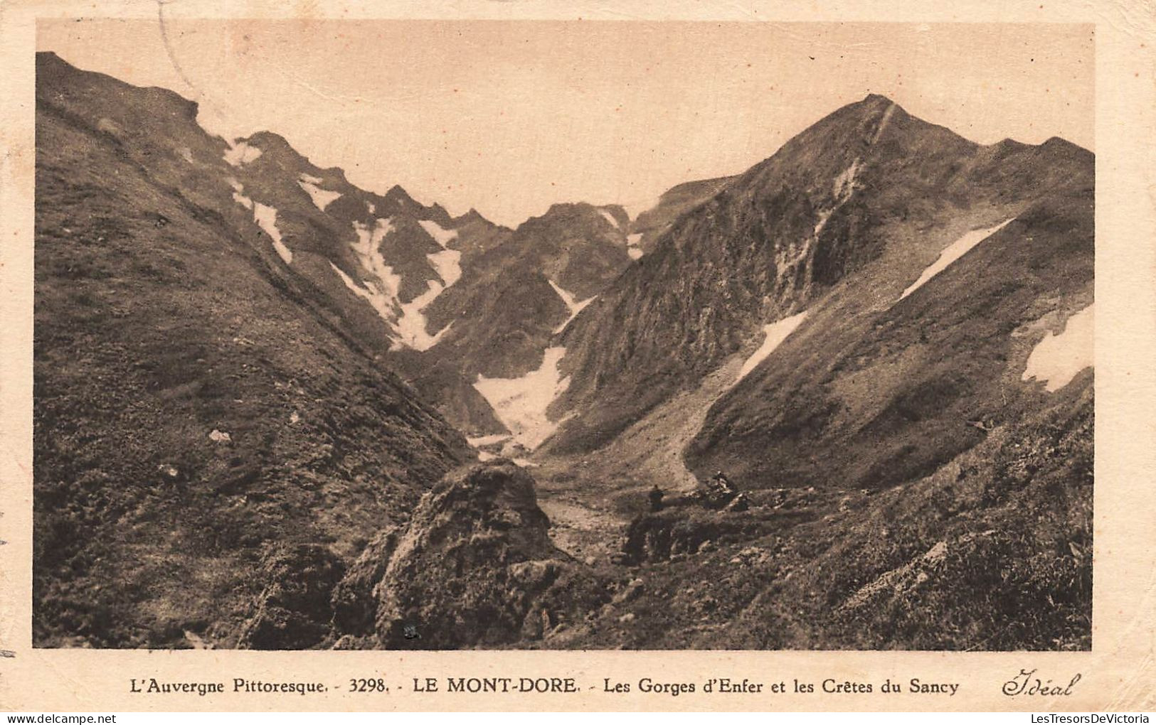 FRANCE - Puy De Dôme - Le Mont Dore - Les Gorges D'Enfer Et Les Crêtes Du Sancy - Carte Postale Ancienne - Le Mont Dore