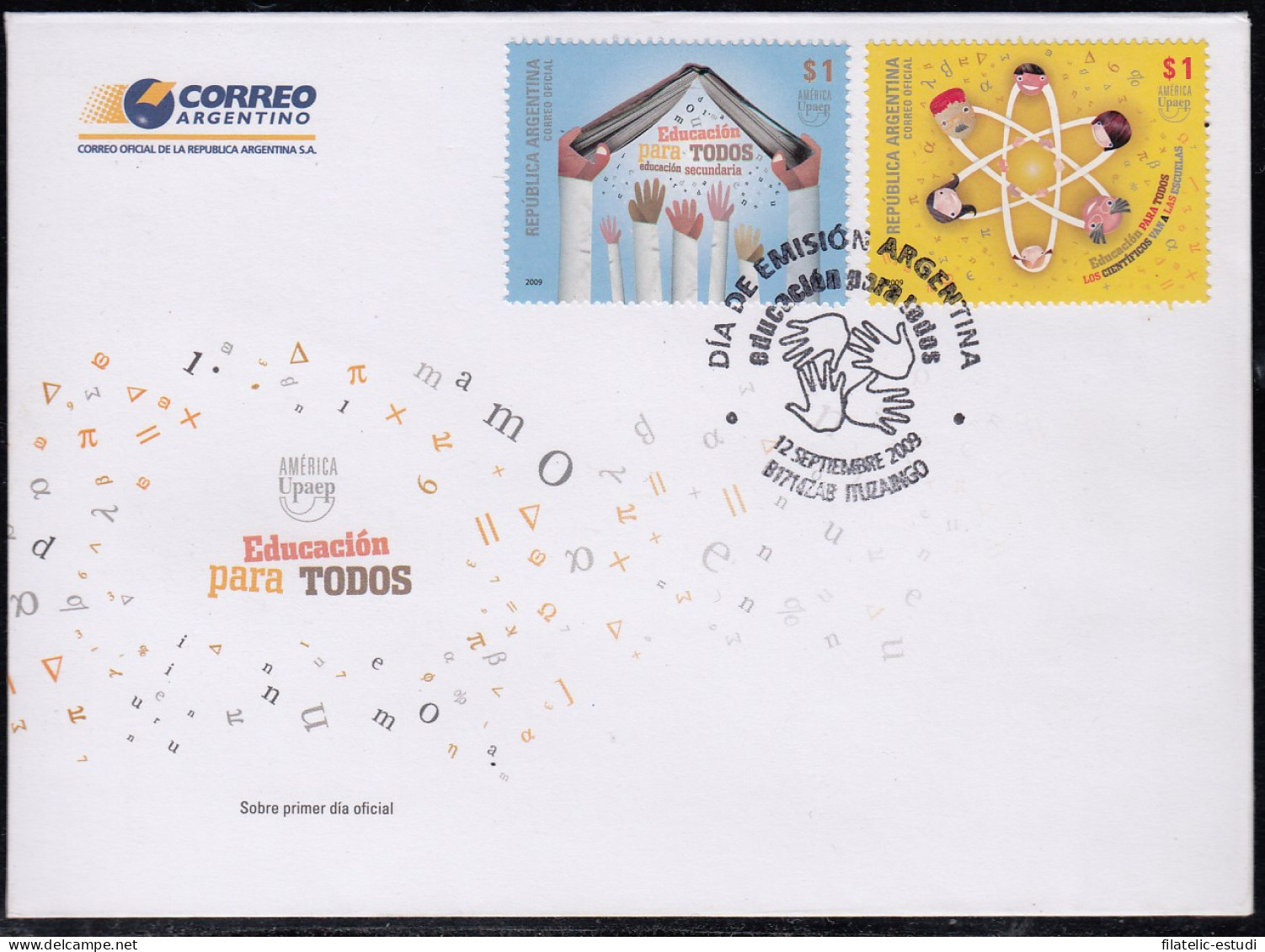 Upaep Argentina 2873/74  2009 Truco Bochas SPD FDC Sobre Primer Día - Altri - America