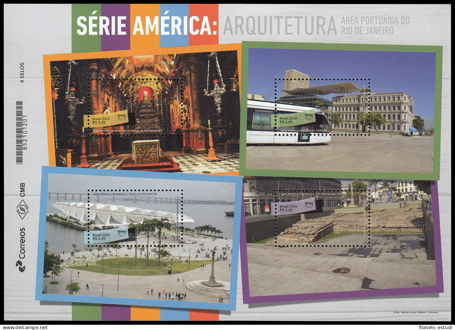 Upaep Brasil 2020 Arquitectura MNH - Sonstige - Amerika