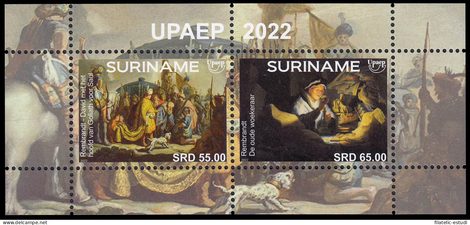 Upaep Suriname 2022 Pinturas MNH - Sonstige - Amerika