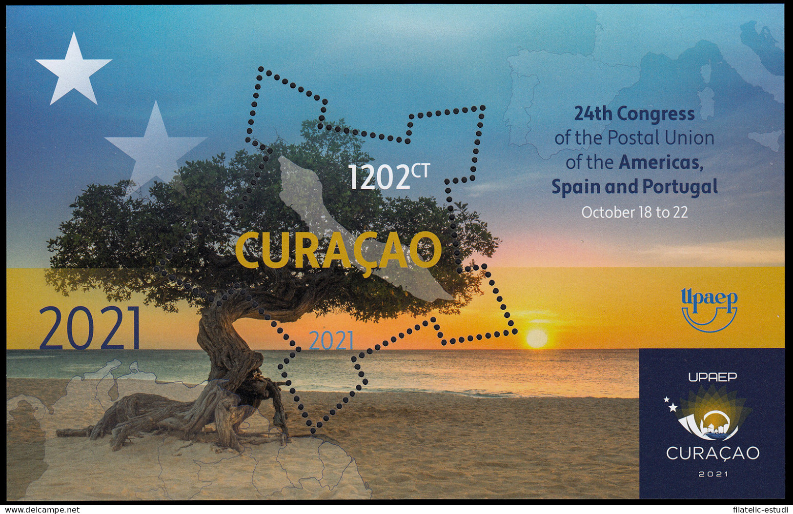 Upaep Curaçao 2021 Correo 24 De Upaep MNH - Sonstige - Amerika