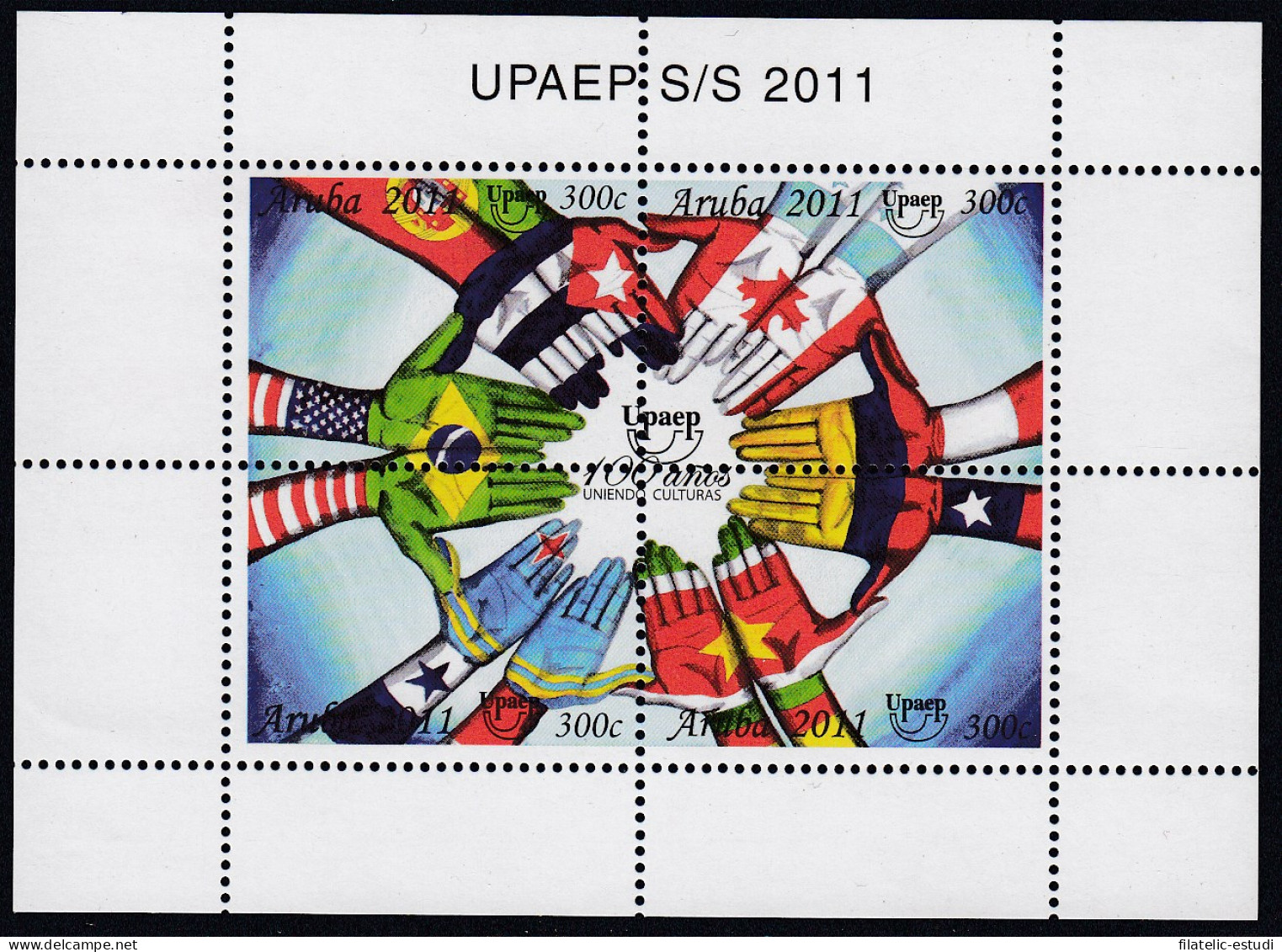 Upaep Aruba HB 8 2011 Uniendo Culturas MNH - Sonstige - Amerika