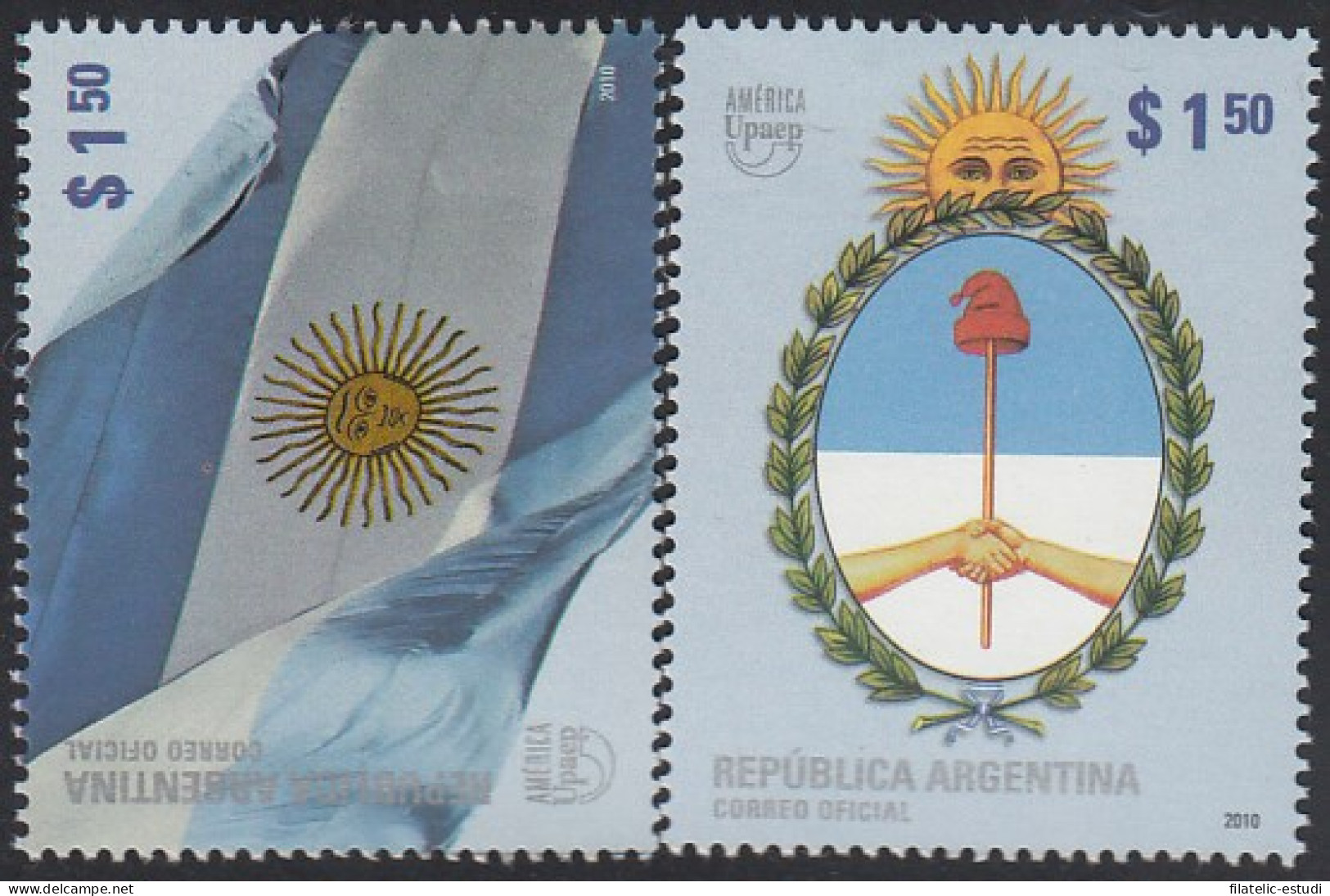 Upaep Argentina 2835/36 2010 República De Argentina MNH - Sonstige - Amerika